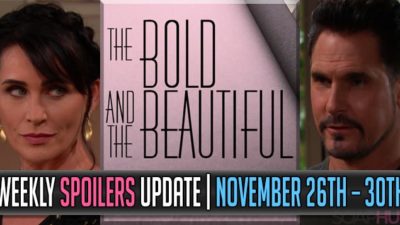 The Bold and the Beautiful Spoilers Weekly Update for November 26 – 30