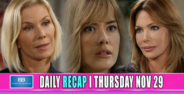 The Bold and the Beautiful Spoilers Nov 30