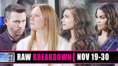 Days of our Lives Spoilers 2-Week Breakdown: November 19-30