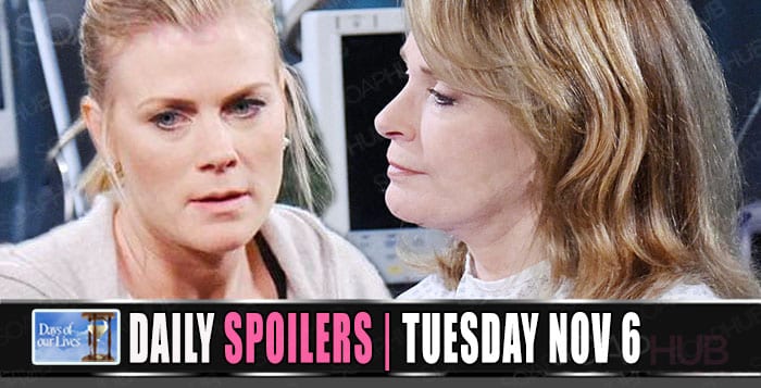 Days of our lives spoilers nov. 6