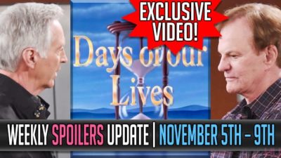 Days of our Lives Spoilers Weekly Update for November 5-9