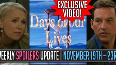 Days of our Lives Spoilers Weekly Update for November 19-23