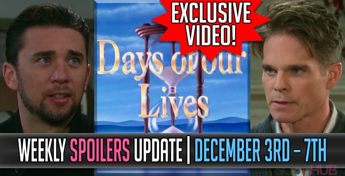 Days of our Lives Spoilers Dec 3 - 7
