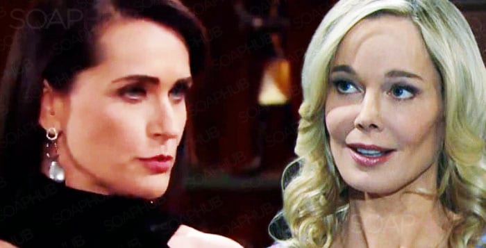 The Bold and the Beautiful Quinn and Donna