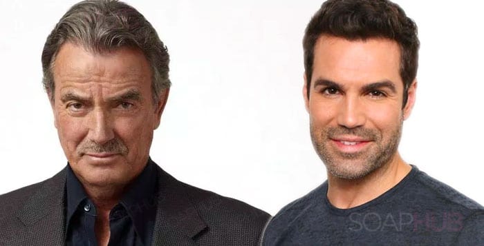 The Young and the Restless Eric Braeden and Jordi Vilasuso
