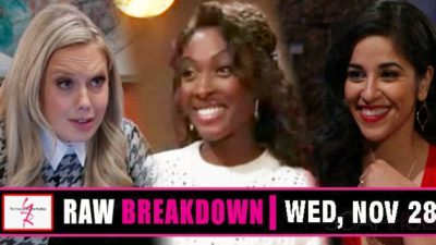 The Young and the Restless Spoilers Raw Breakdown: Wednesday, November 28