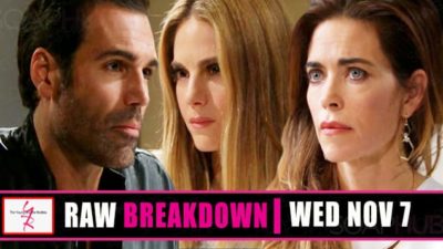 The Young and the Restless Spoilers Raw Breakdown: Wednesday, November 7