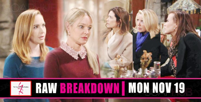 The Young and the Restless Spoilers Nov 19