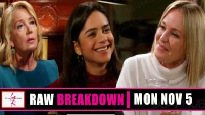 The Young and the Restless Spoilers Breakdown: Monday, November 5