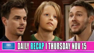 The Bold and the Beautiful Recap: It’s All About Will