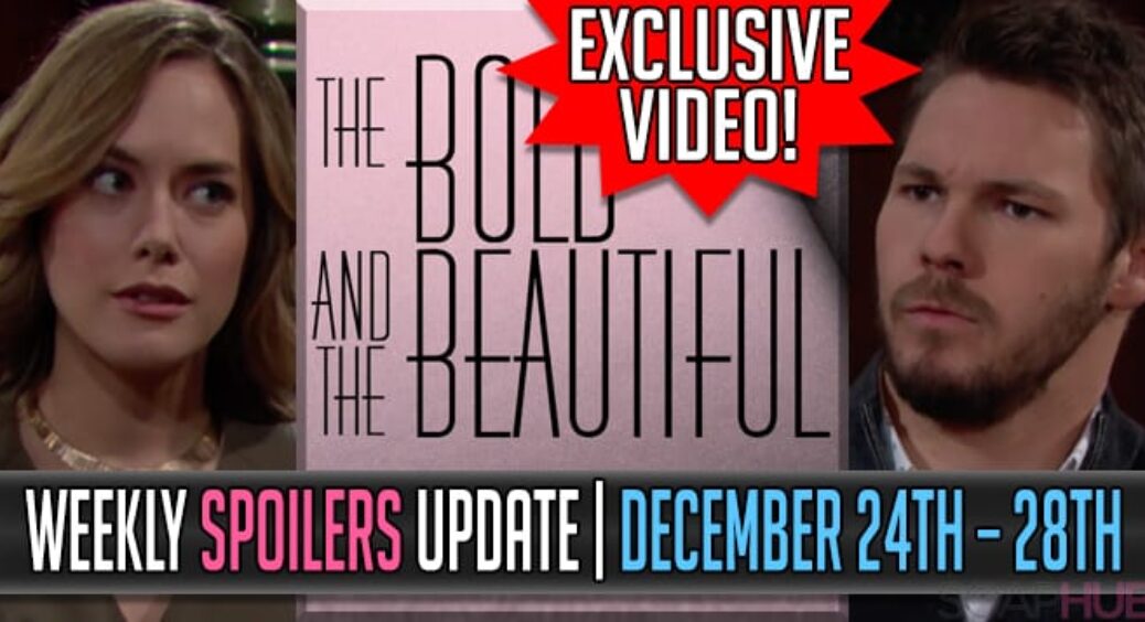 The Bold and the Beautiful Spoilers Weekly Update for December 24-28