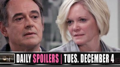 General Hospital Spoilers: A Confession Already? Or Something Worse…