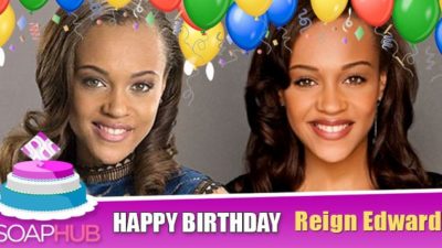 The Bold and the Beautiful Star Reign Edwards Celebrates Something Special!