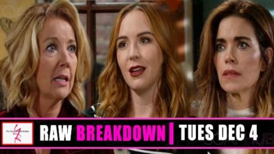 The Young and the Restless Spoilers Raw Breakdown: Tuesday, December 4