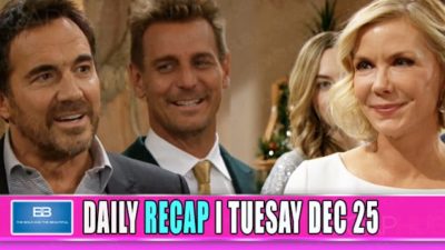 The Bold and the Beautiful Recap: Christmas Cheer and Holiday Blessings