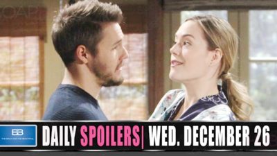 The Bold and the Beautiful Spoilers: Even More Holiday Shockers!