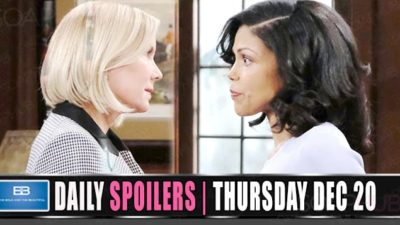 The Bold and the Beautiful Spoilers: SURPRISE! Maya Is Home!