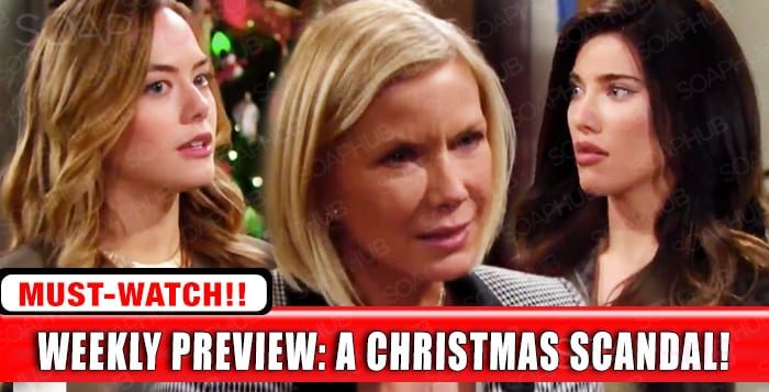 The Bold And The Beautiful Spoilers Weekly Preview: Christmas!