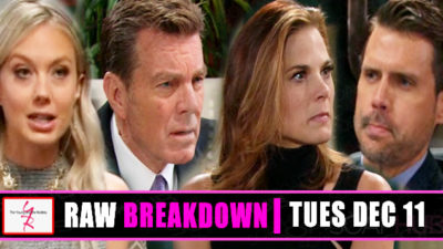 The Young and the Restless Spoilers Raw Breakdown: Tuesday, December 11