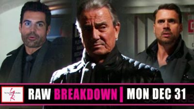 The Young and the Restless Spoilers Raw Breakdown: Monday, December 31