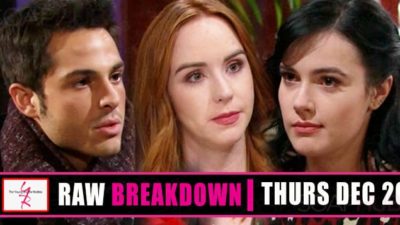 The Young and the Restless Spoilers Raw Breakdown: Thursday, December 20