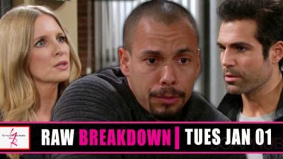 The Young and the Restless Spoilers Raw Breakdown: Tuesday, January 1