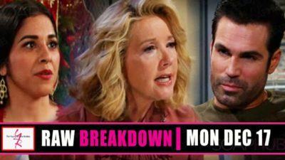 The Young and the Restless Spoilers Raw Breakdown: Monday, December 17