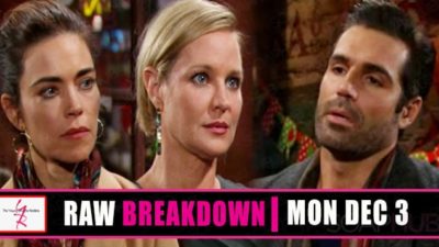 The Young and the Restless Spoilers Raw Breakdown: Monday, December 3