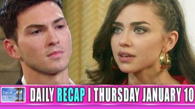 Days of Our Lives Recap: SHOCKER: Ben Ends Things With Ciara!