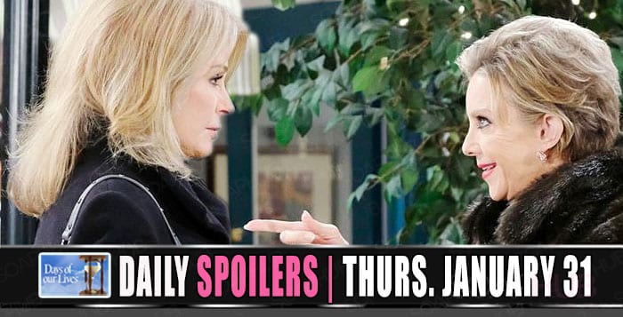 Days of Our Lives Spoilers January 31