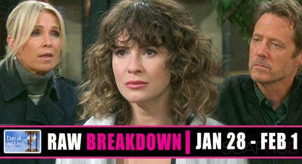 Days of our Lives Spoilers 2-Week Breakdown: January 28 – February 8