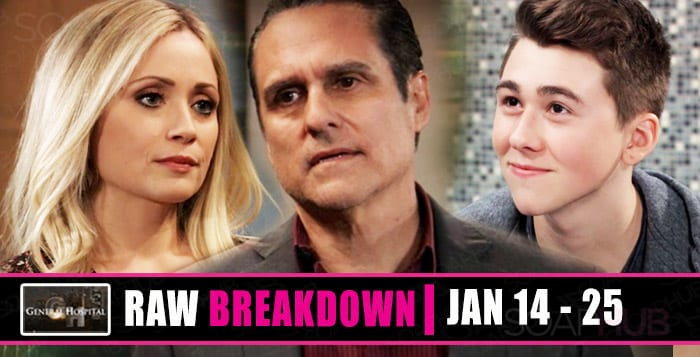 General Hospital Spoilers January 14-25 Sonny, Lulu and
