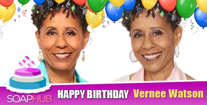 Happy Birthday Vernee Watson of General Hospital