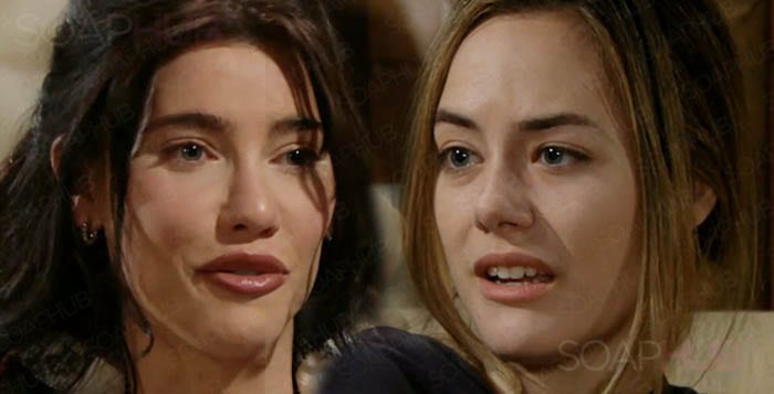 Steffy and Hope The Bold and the Beautiful Jan 24