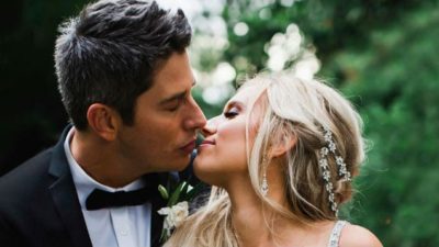 Bachelor Star Arie Luyendyk Jr. Cried When He Saw Lauren On Their Wedding Day