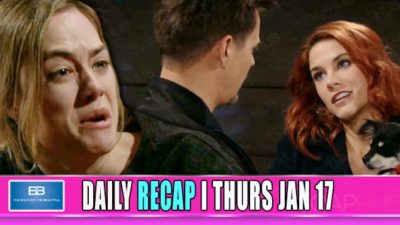 The Bold and the Beautiful Recap: I’m Sorry About Your Baby… Here’s A Puppy!