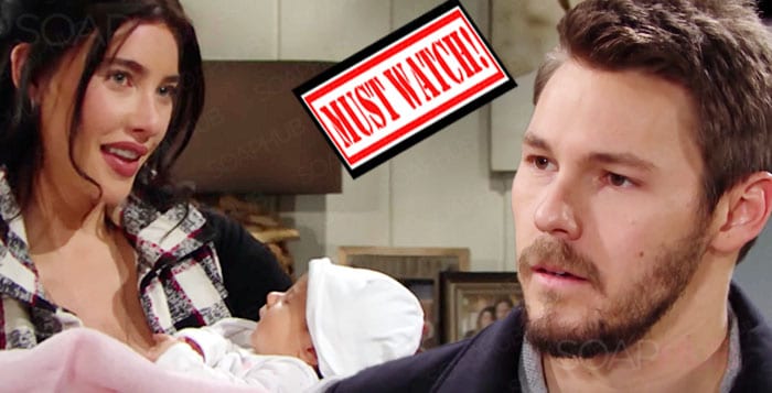The Bold and the Beautiful Steffy and Liam Jan 28, 2019