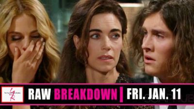 The Young and the Restless Spoilers Raw Breakdown: Friday, January 11