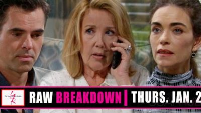 The Young and the Restless Spoilers Raw Breakdown: Thursday, January 24