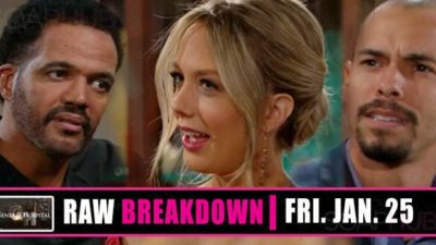 The Young and the Restless Spoilers Raw Breakdown: Friday, January 25