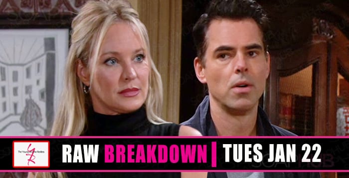 The Young and the Restless Spoilers January 22 Sharon and Billy