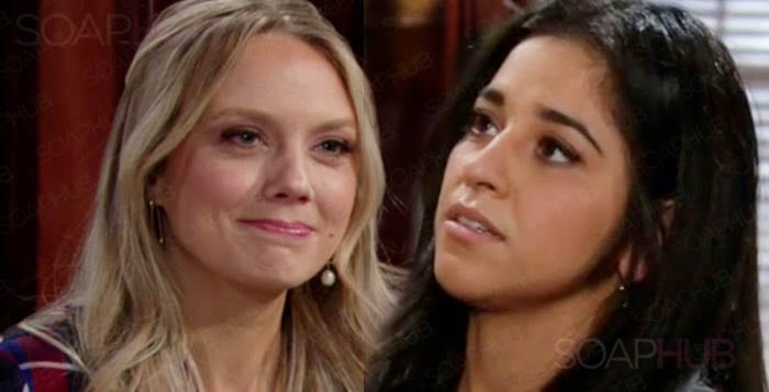 Abby and Mia The Young and the Restless February 12