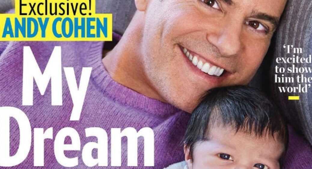 Andy Cohen Introduces Son Ben To The World!
