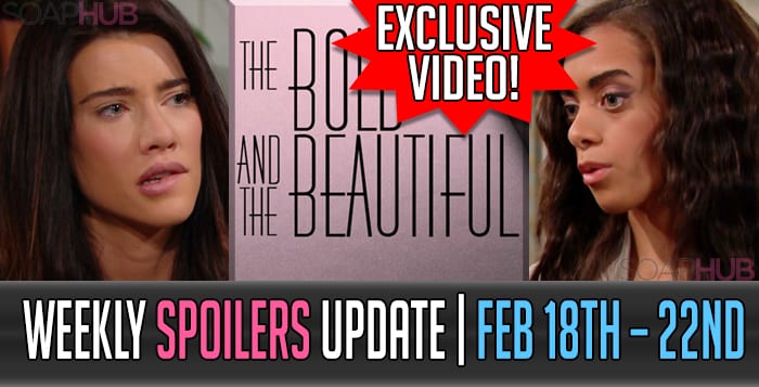 Bold and the beautiful spoliers February 18 -22