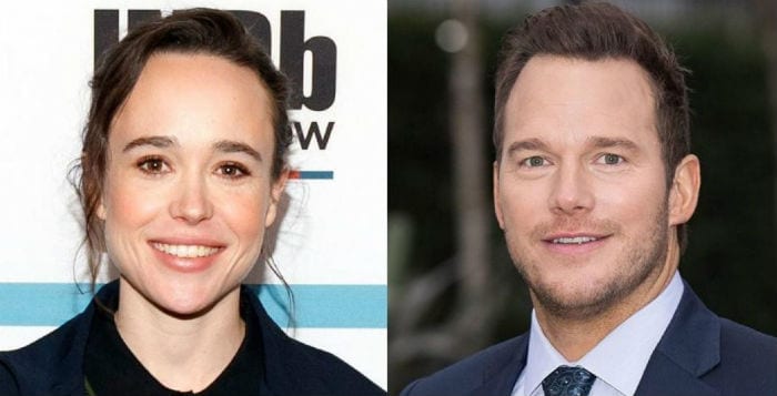 Chris Pratt Ellen Page