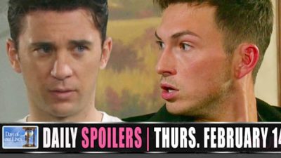 Days of Our Lives Spoilers: Ben And Chad Team Up!