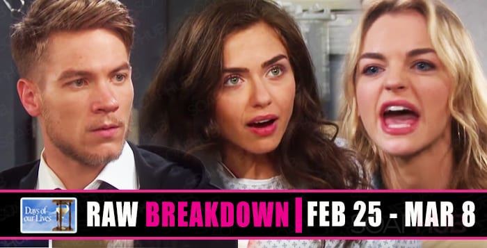 Days of our Lives Spoilers breakdown Feb 25 - Mar 8