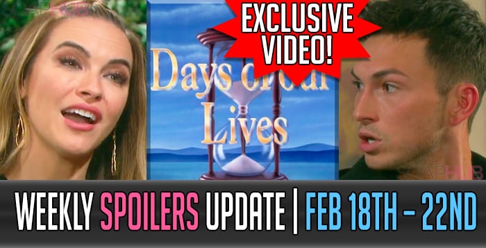 Days of our lives Weekly Spoilers February 18-22