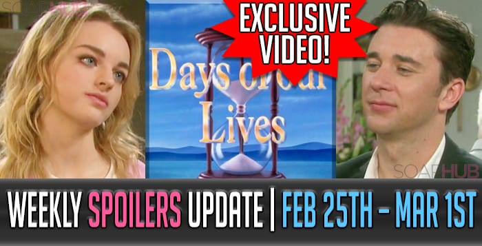 Days of our lives spoilers February 25- March 1