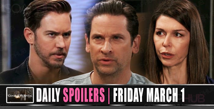 General Hospital Spoilers Friday March 1